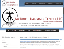 Tablet Screenshot of mcbrideimaging.com